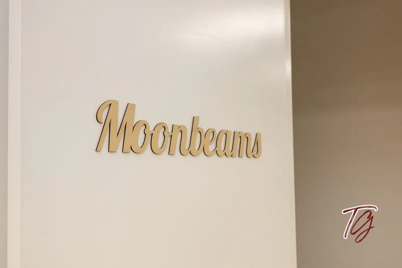 The Moonbeams room sign
